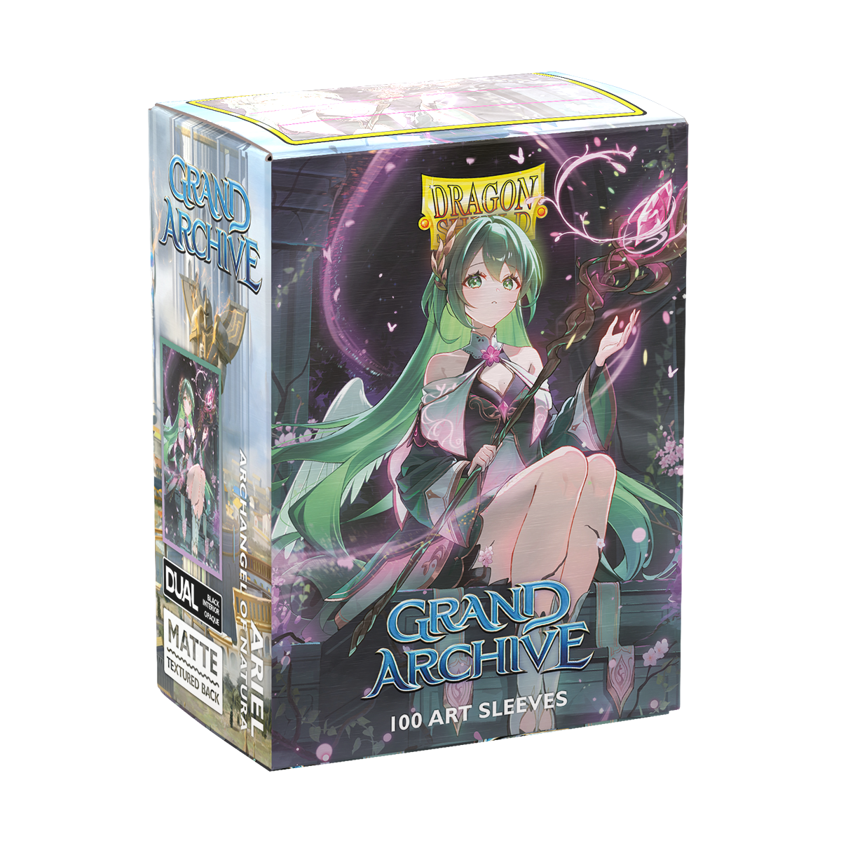 Dragon Shield: Standard 100ct Sleeves - Grand Archive (Ariel, Archangel of Natura)