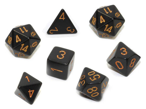 Chessex- 7pc Polyhedral: Opaque