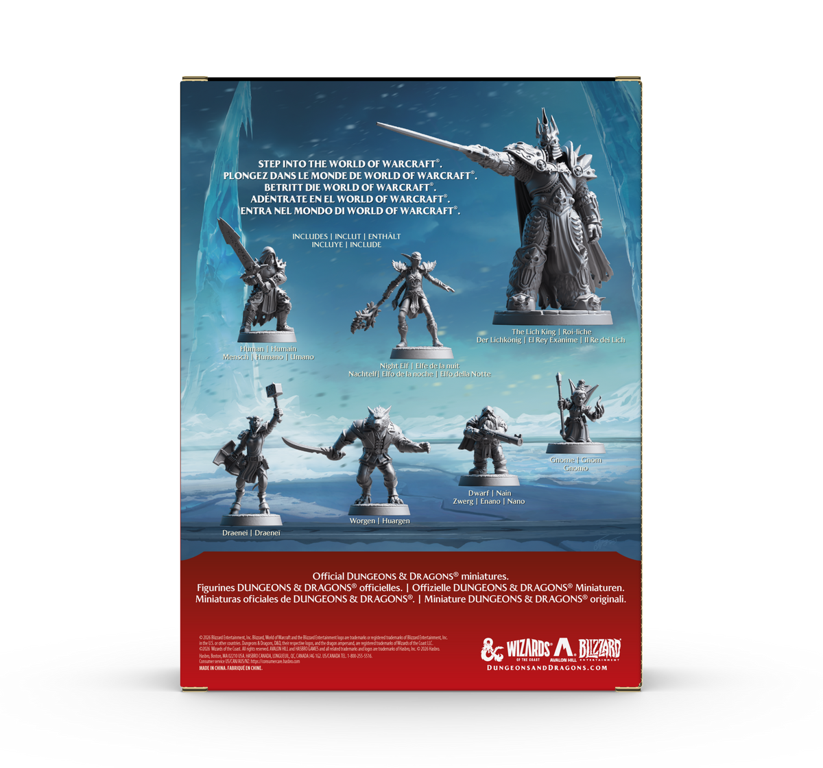 Dungeons & Dragons: Miniatures: World of Warcraft - Alliance Pack - Nov 3rd, 2026