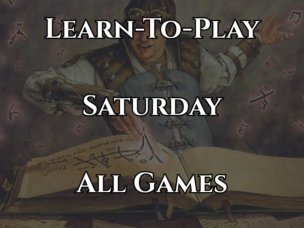 Learn-To-Play: All Games - Sat, Apr 10, 2027