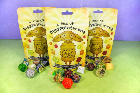 Dice of Disappointment - Dice Goblin - 7pc Polyhedral Set
