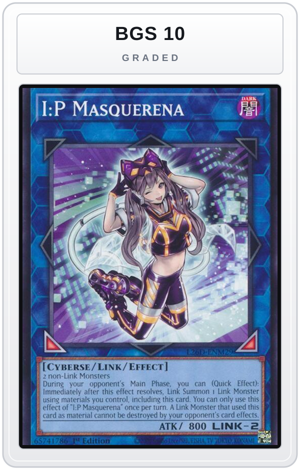 Graded - I:P Masquerena — BGS 10 graded overlay