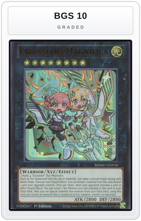 Graded - Exosisters Magnifica — BGS 10 graded overlay