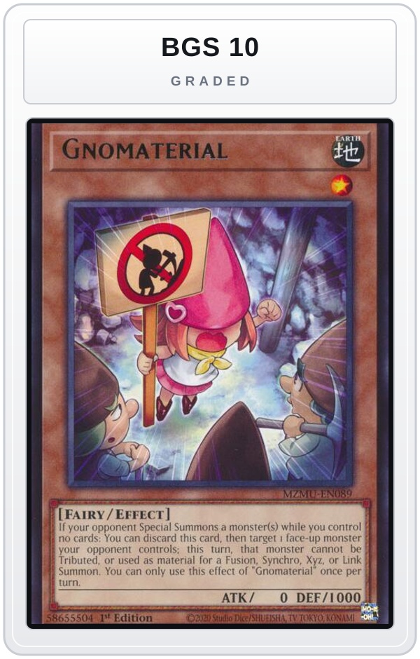 Graded - Gnomaterial — BGS 10 graded overlay