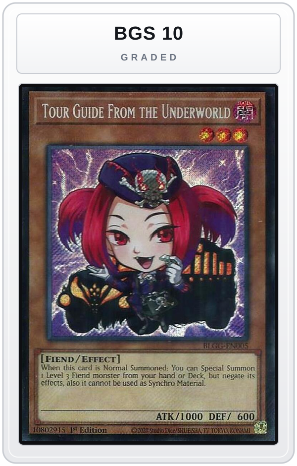 Graded - Tour Guide From the Underworld — BGS 10 graded overlay
