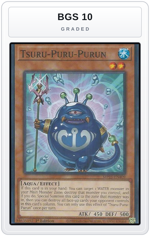 Graded - Tsuru-Puru-Purun — BGS 10 graded overlay