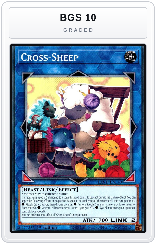 Graded - Cross-Sheep — BGS 10 graded overlay