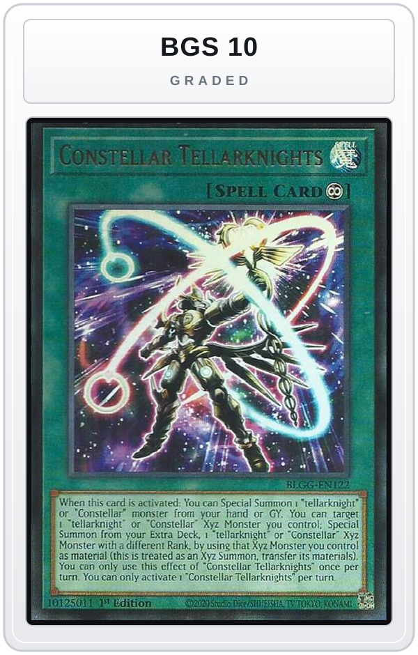 Graded - Constellar Tellarknights — BGS 10 graded overlay