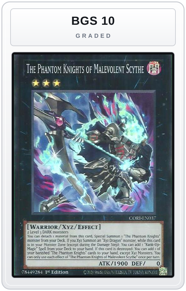 Graded - The Phantom Knights of Malevolent Scythe — BGS 10 graded overlay