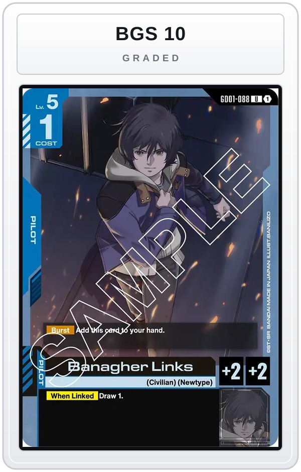 Graded - Banagher Links — BGS 10 graded overlay