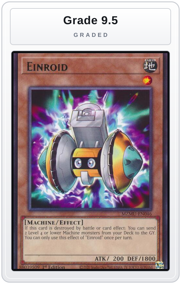 Graded - Einroid — Grade 9.5 graded overlay