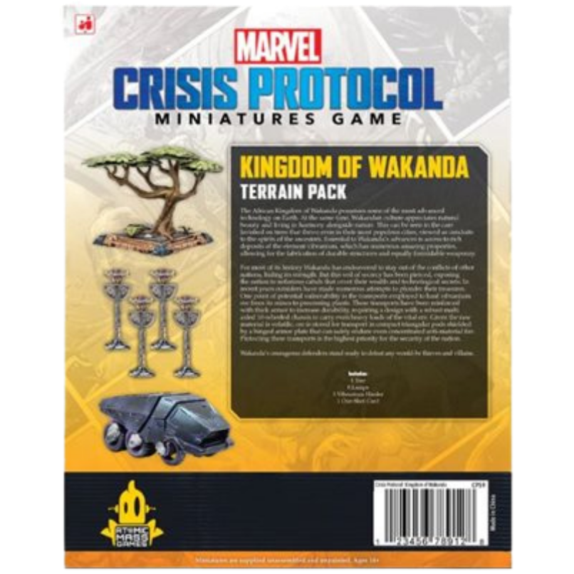 Marvel: Crisis Protocol: Kingdom of Wakanda - Terrain Pack