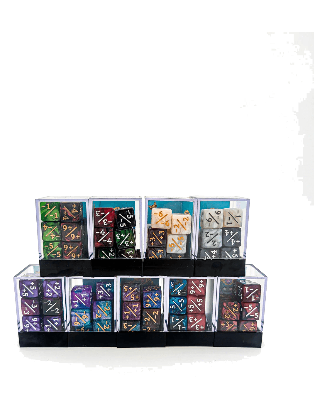Counter Dice Split +/-