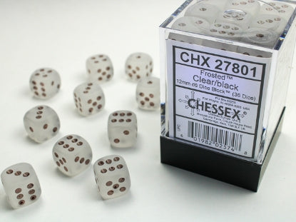 Chessex- 36D6: Frosted