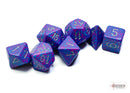 Chessex- 7pc Polyhedral: Speckled