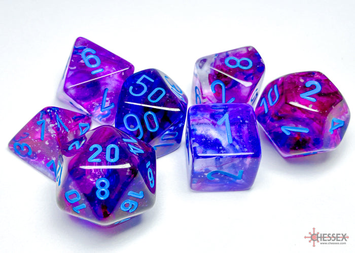 Chessex- 7pc Polyhedral: Nebula