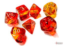 Chessex- 7pc Polyhedral: Gemini Translucent