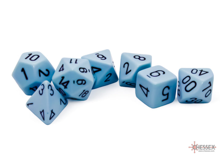 Chessex- 7pc Polyhedral: Opaque