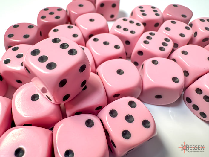 Chessex- 36D6: Opaque Pastel