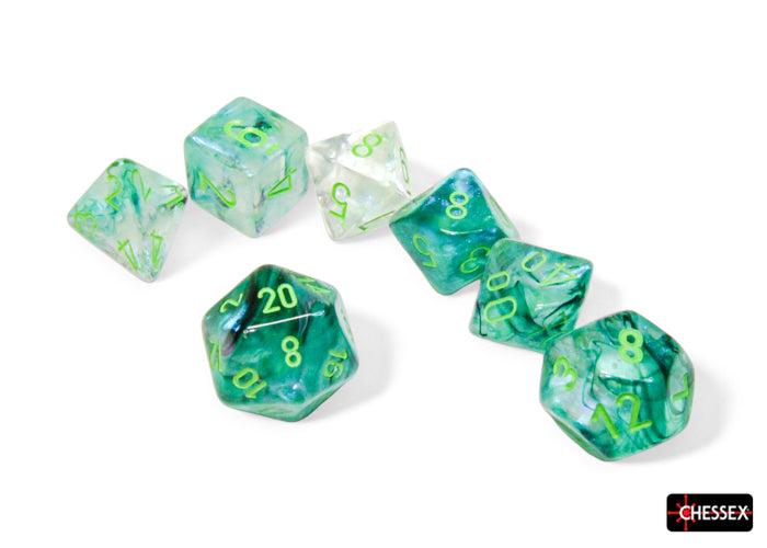 Chessex- 7pc Polyhedral: Borealis