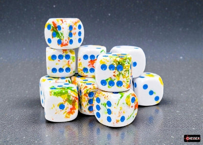 12x D6: 12mm Brush Dice