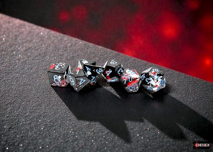 7pc: Brush Dice - Polyhedral