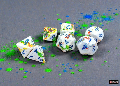 7pc: Brush Dice - Polyhedral