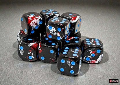 12x D6: 12mm Brush Dice