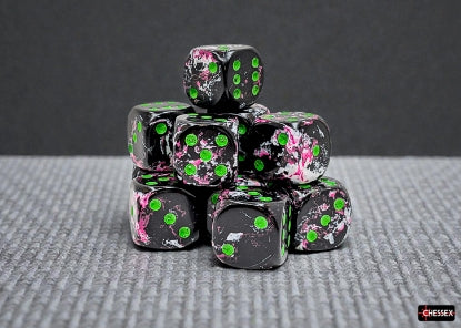 12x D6: 12mm Brush Dice