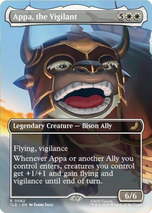 Appa, the Vigilant (Borderless) [Avatar: The Last Airbender: Eternal-Legal]