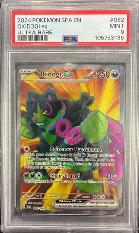 Okidogi ex (082/064) Ultra Rare - PSA 9