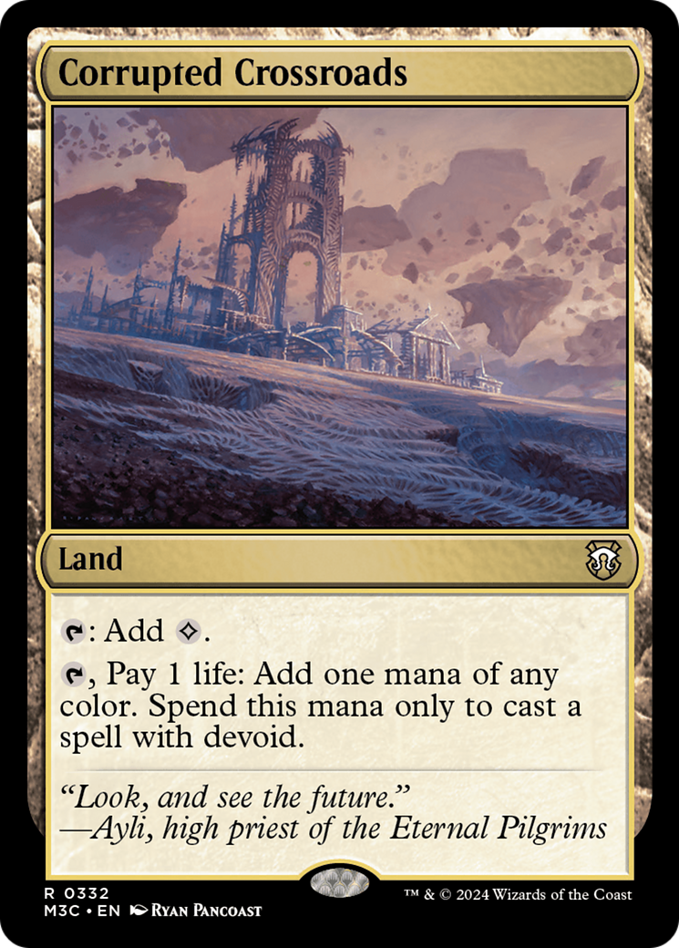 Corrupted Crossroads [Modern Horizons 3 Commander]
