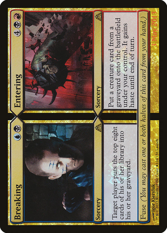 Breaking // Entering (Launch) [Dragon's Maze Promos]