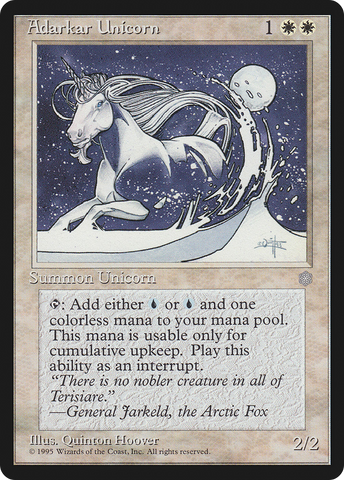 Adarkar Unicorn [Ice Age]
