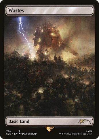 Wastes (704) (Extended Art) [Secret Lair Drop Promos]
