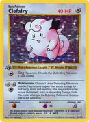 Clefairy 005  - Unlimited Holofoil Base Set Shadowless - Holo Rare