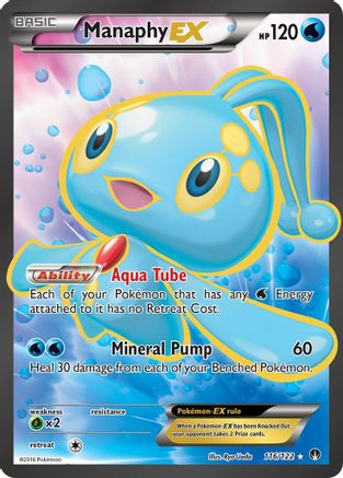 Manaphy EX (116/122) [XY: BREAKpoint]
