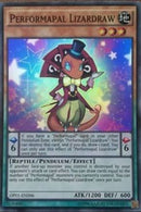 Performapal Lizardraw [OP01-EN006] Super Rare
