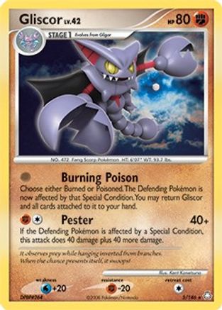 Gliscor (5/146) (Theme Deck Exclusive) [Diamond & Pearl: Legends Awakened]