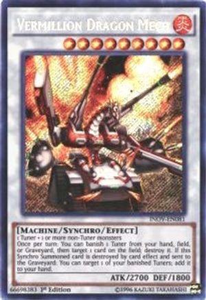 Vermillion Dragon Mech [INOV-EN081] Secret Rare