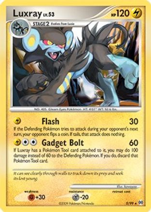 Luxray (5/99) (Theme Deck Exclusive) [Platinum: Arceus]