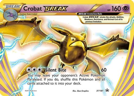 Crobat BREAK (XY181) [XY: Black Star Promos]