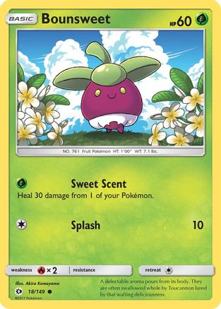 Bounsweet (18/149) [Sun & Moon: Base Set]