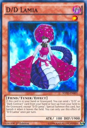 D/D Lamia [SDPD-EN005] Super Rare