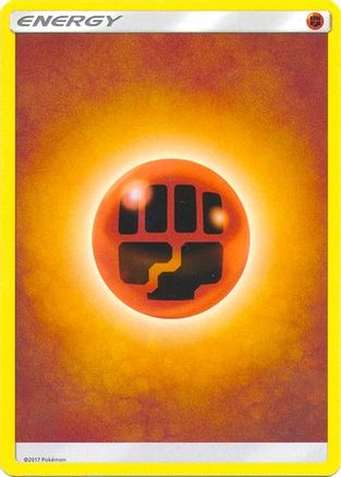 Fighting Energy [Sun & Moon: Base Set]