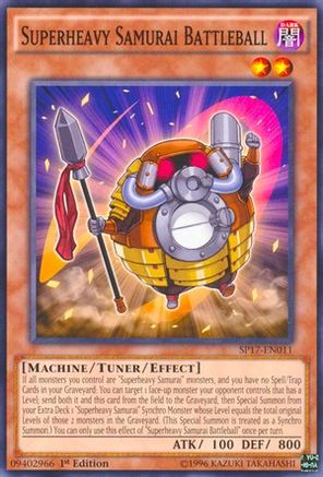 Superheavy Samurai Battleball [SP17-EN011] Starfoil Rare