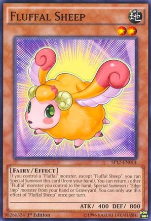 Fluffal Sheep [SP17-EN014] Starfoil Rare