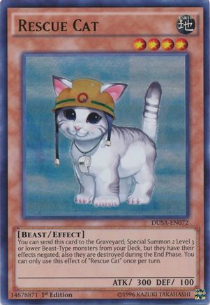 Rescue Cat [DUSA-EN072] Ultra Rare