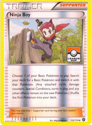 Ninja Boy (103/114) (League Promo) [XY: Steam Siege]