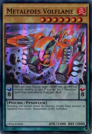 Metalfoes Volflame [OP04-EN004] Super Rare